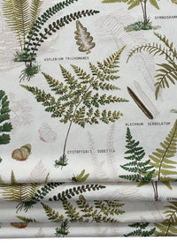 Thumbnail for Traditional English Roman Blinds / Botanical Pattern - Botany Fern Maidenhair / Custom - Made to Measure / Home Decor