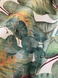 Thumbnail for Green Leaves Botanical Roman Blinds / Pattern Tropical Oasis - Houseplants / Custom - Made to Measure / Home Decor