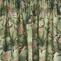 Thumbnail for Vintage-Style Goose Botanical Cotton Curtains - Custom Made to Measure