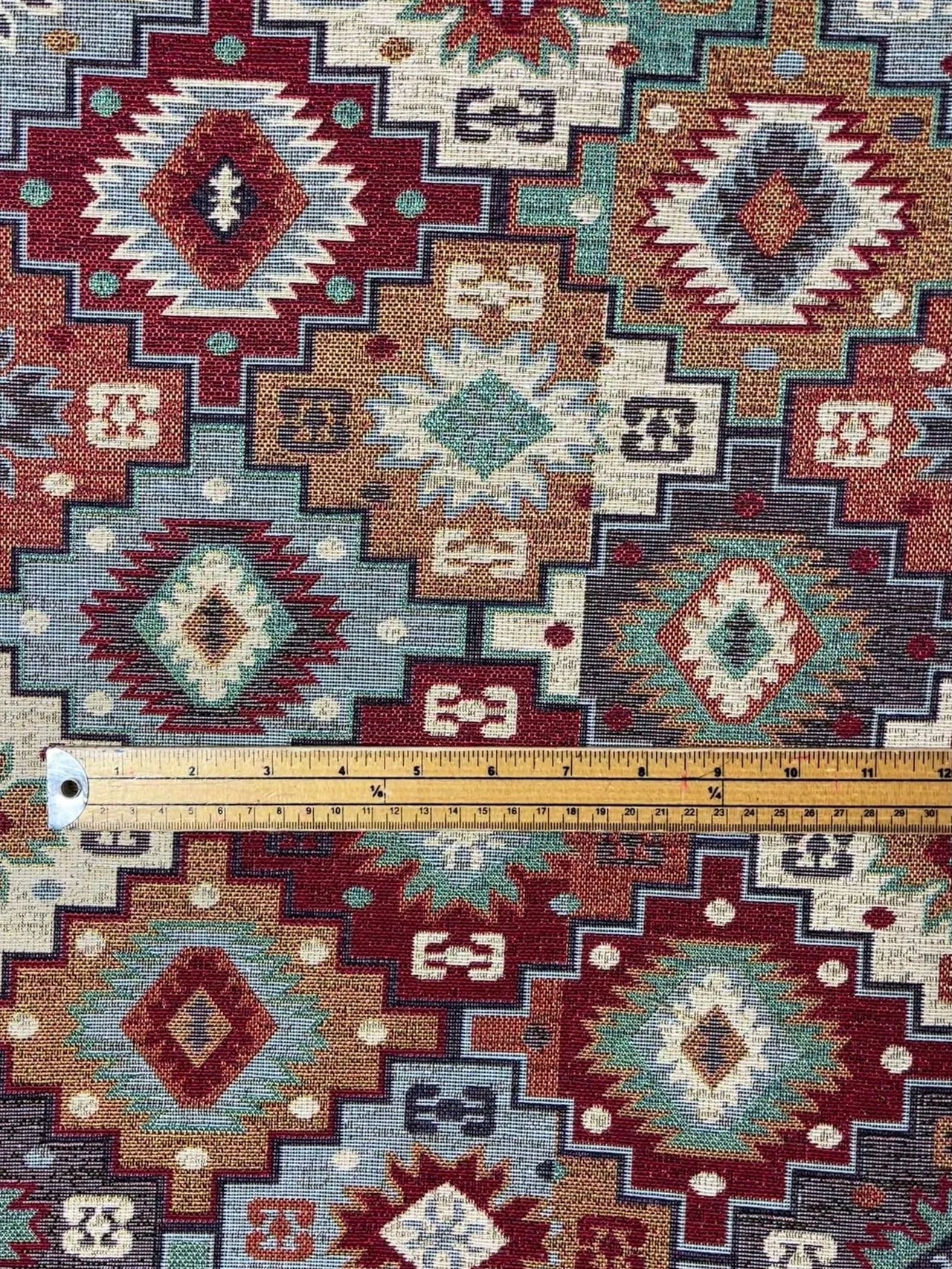 Upholstery fabric with Moroccan-inspired design