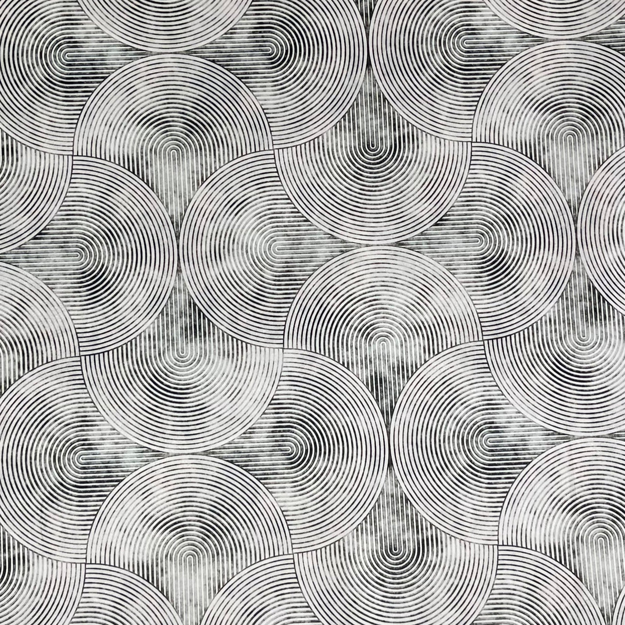 Light Grey Velvet Fabric Sold by Metre Tiles Effect Modern Style