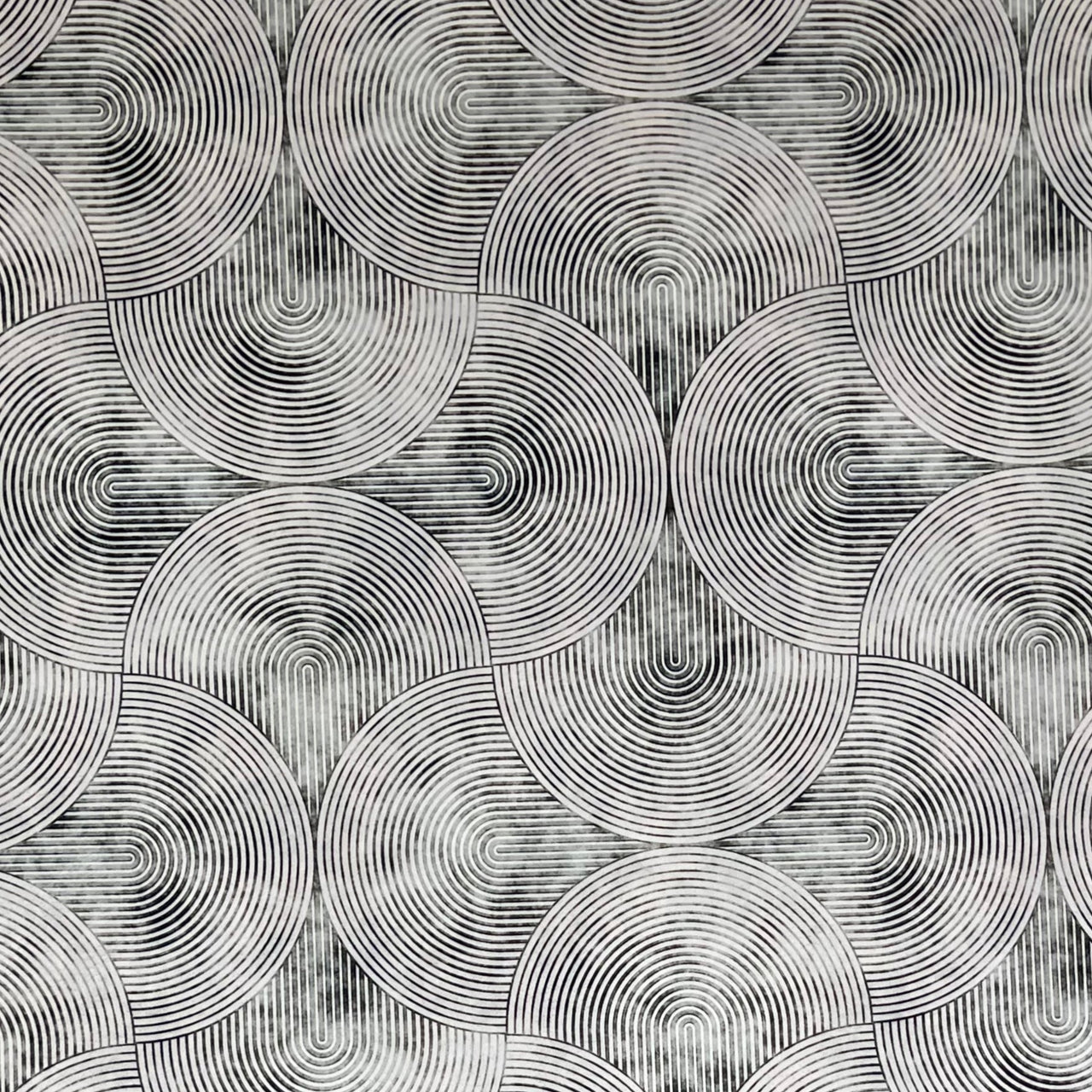 Light Grey Velvet Fabric Sold by Metre Tiles Effect Modern Style