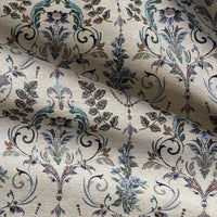 Thumbnail for Soft neutral floral fabric for cushions