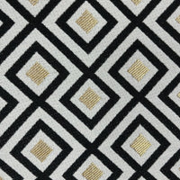 Thumbnail for Diamond geometric woven upholstery fabric.