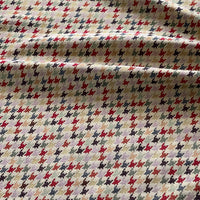 Thumbnail for Autumn Mosaic houndstooth inspired gobelin upholstery fabric