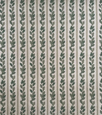 Thumbnail for Forest pattern fabric with vertical oak leaves
