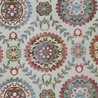 Thumbnail for Fabric swatch showing Indian-inspired circle motifs