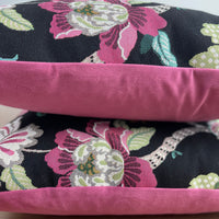 Thumbnail for Gobelin fabric peacock pillow for interiors.