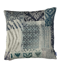 Thumbnail for blue-teal-geometric-cushion-cover