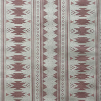 Thumbnail for Southwestern Aztec fabric in blush pink tones for upholstery and curtains
