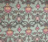 Thumbnail for Elegant floral upholstery fabric with vintage style.

