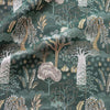 Thumbnail for Decorative cotton blend fabric with Tree of Life illustration