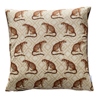 Thumbnail for Modern tribal cushion with cheetah pattern