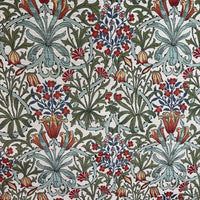 Thumbnail for Traditional floral fabric for home décor.