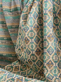 Thumbnail for Afghan-inspired kilim upholstery cloth