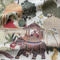 Thumbnail for Mughal-themed printed textile for curtains