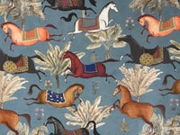 Thumbnail for Arabian horse fabric for custom home decor and blind