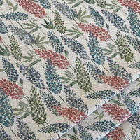 Thumbnail for Botanical upholstery fabric with rustic charm

