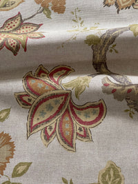 Thumbnail for Jacobean floral pattern fabric for farmhouse interiors