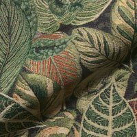 Thumbnail for Tropical leaves woven upholstery textile.
