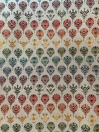Thumbnail for Peacock-inspired fabric pattern in vibrant colors