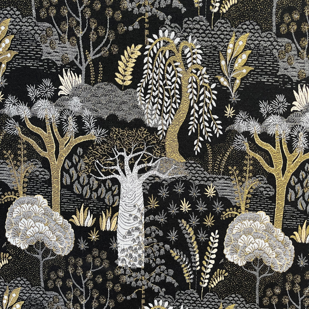 Baobab Tree of Life fabric for interior décor.

