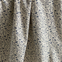 Thumbnail for Woven floral home décor fabric inspired by traditional Delft pottery