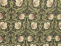 Thumbnail for William Morris Pimpernel Pattern Curtains - Custom-Made to Measure, Pencil Pleat, Bespoke Home Decor - Pair of Elegant Drapes