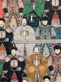 Thumbnail for Collage of traditional Chinese attire with a ruler at the bottom for scale.
