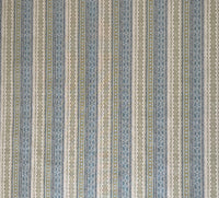 Thumbnail for Fabric with Oriental rug-inspired stripe pattern