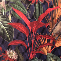 Thumbnail for Premium jungle print velvet textile

