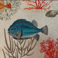 Thumbnail for Scenic tropical sea fabric for living rooms

