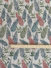 Thumbnail for Wildflower and fern textile for home décor