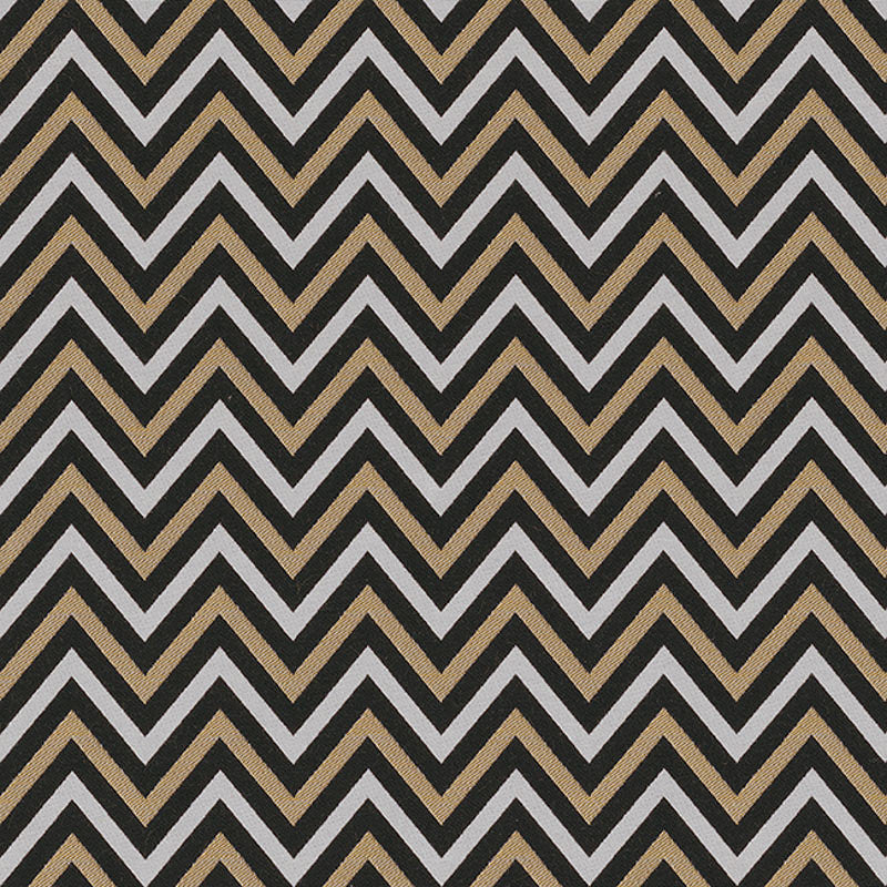 High-quality chevron fabric for cushions.