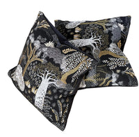 Thumbnail for Close-up of luxury baobab tree motif cushion cover.
