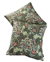 Thumbnail for Elegant pillow with Morris design elements