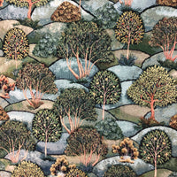 Thumbnail for Pattern of trees and rocks in a natural setting