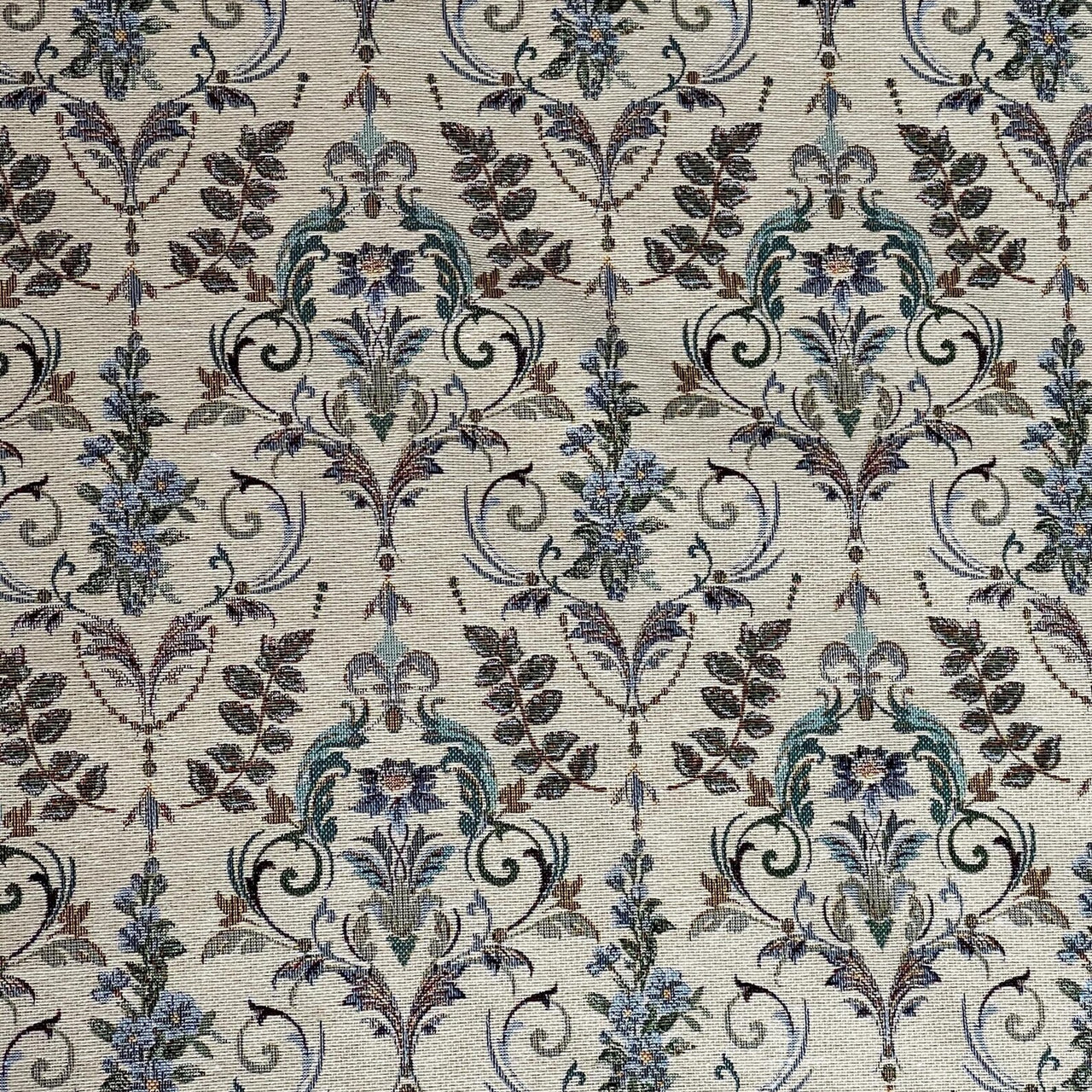 Willowmere damask fabric pattern detail