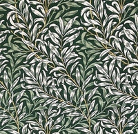 Thumbnail for Willow Boughs green cotton fabric for curtains.