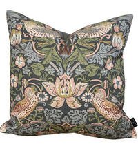 Thumbnail for Floral patterned pillow cover for rustic decor