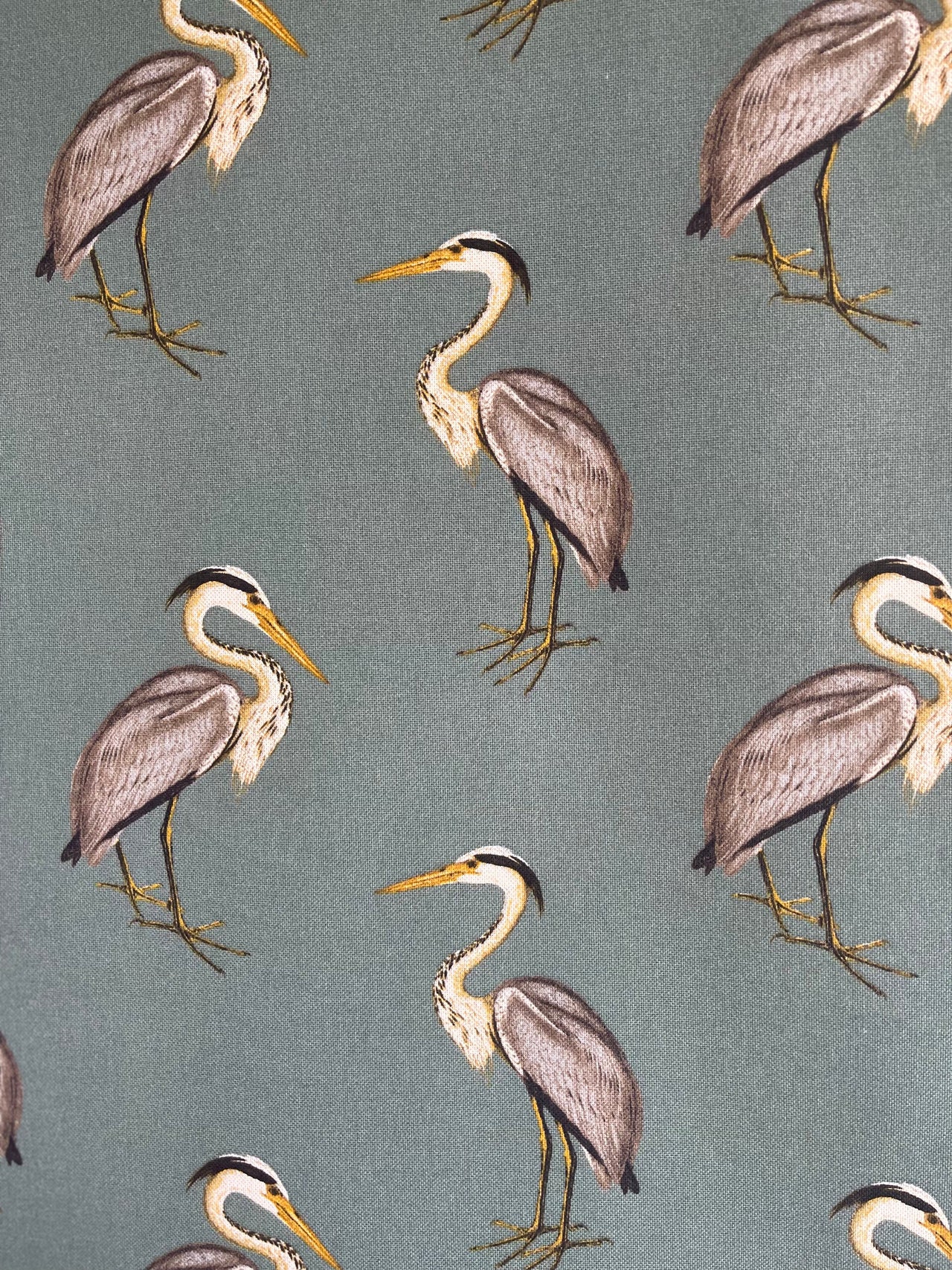 Bird pattern cotton fabric for handmade projects

