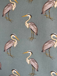 Thumbnail for Bird pattern cotton fabric for handmade projects

