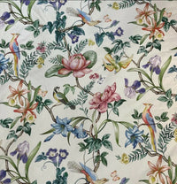 Thumbnail for Vibrant nature scene fabric for sewing