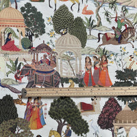 Thumbnail for Colonial India inspired cotton material