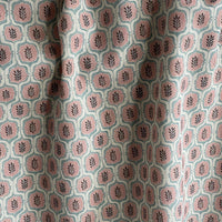 Thumbnail for Delicate blush trellis pattern for cushions and curtains.