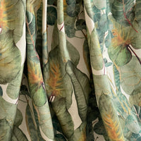Thumbnail for Cotton fabric with jungle leaf print