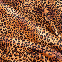 Thumbnail for Leopard Velvet Upholstery Fabric Sold by Meter Animal Print Sewing Material