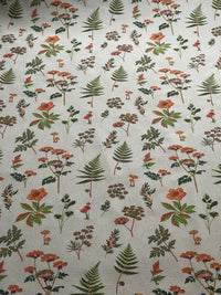 Thumbnail for Woodland Botanical Fabric for Curtains and Roman Blinds