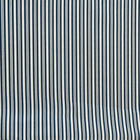 Thumbnail for Blue Nautical Ticking Stripes Cotton Fabric - Ideal for Home Decor, Upholstery & Soft Furnishings