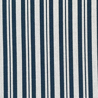 Thumbnail for Blue Nautical Ticking Stripes Cotton Fabric - Ideal for Home Decor, Upholstery & Soft Furnishings